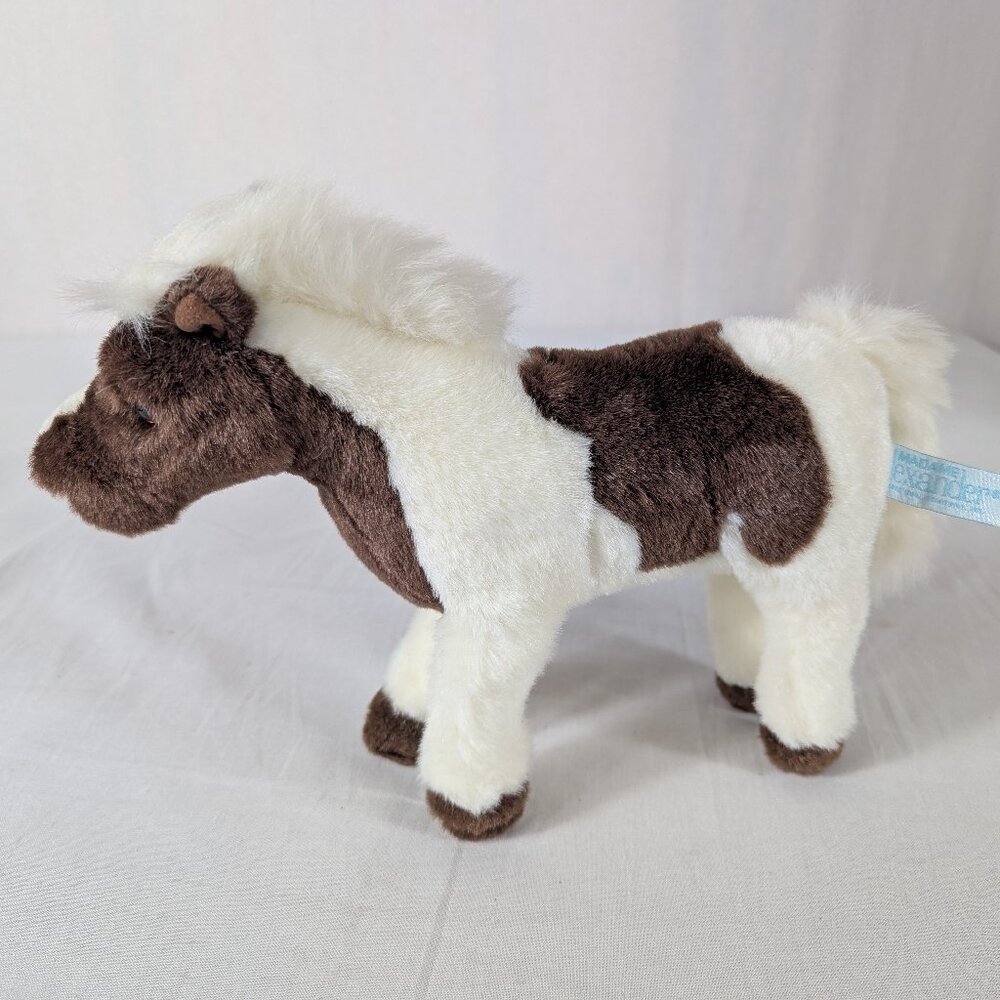 Madame Alexander Western Riding Horse Plush Brown White HORSE ONLY